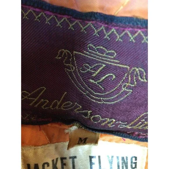 Vintage Anderson Little Arctic Parka Winter Snow Flying Jacket Hooded Pockets Me